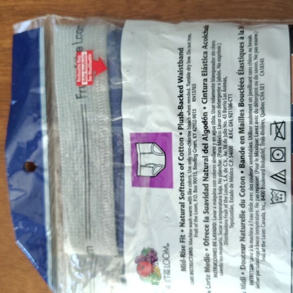 Vintage Fruit Of The Loom Men's Briefs Underwear XL 42-44 3 Pack 2006 - Picture 4 of 6